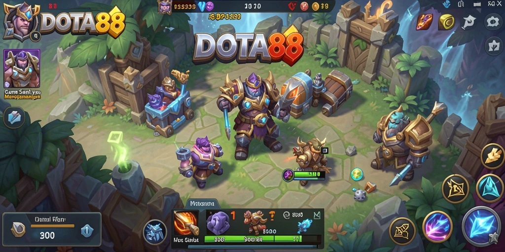 Gameplay seru DOTA88 yang menghibur dan santai.