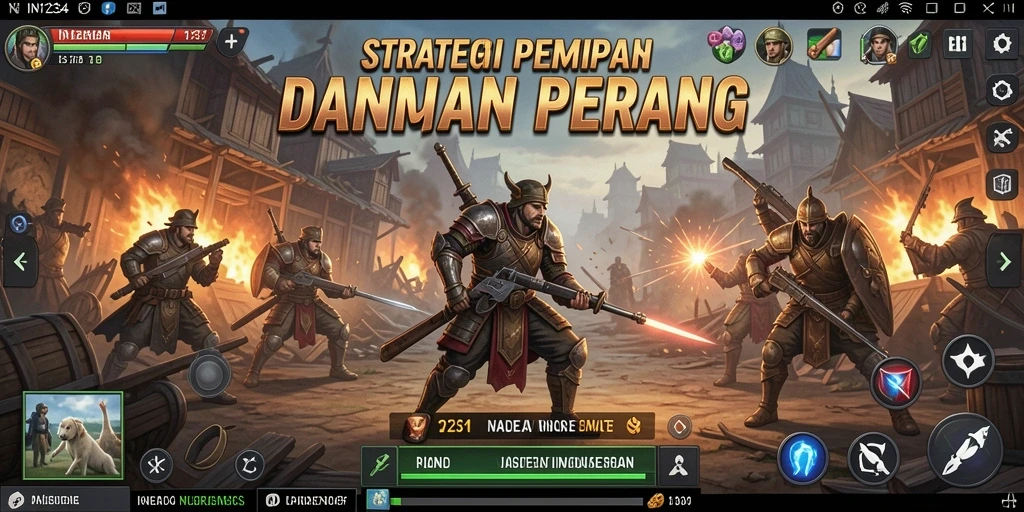 Tampilan strategis dalam pertempuran di IN1234.