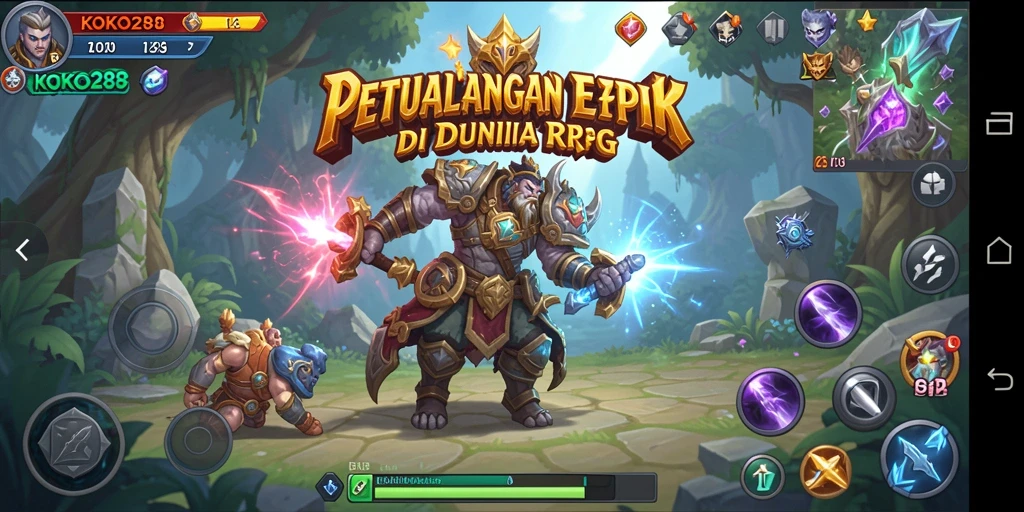 Gameplay seru dalam KOKO288 dengan pertarungan yang dinamis.