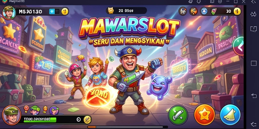 Tangkapan layar gameplay seru MAWARSLOT dengan grafis menawan.