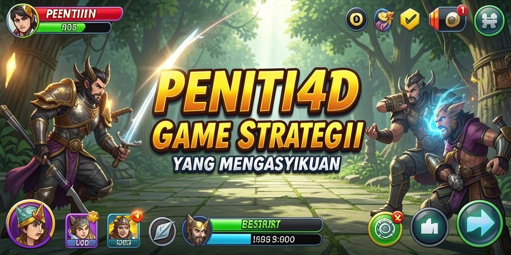 Tampilan gameplay mendebarkan dari PENITI4D