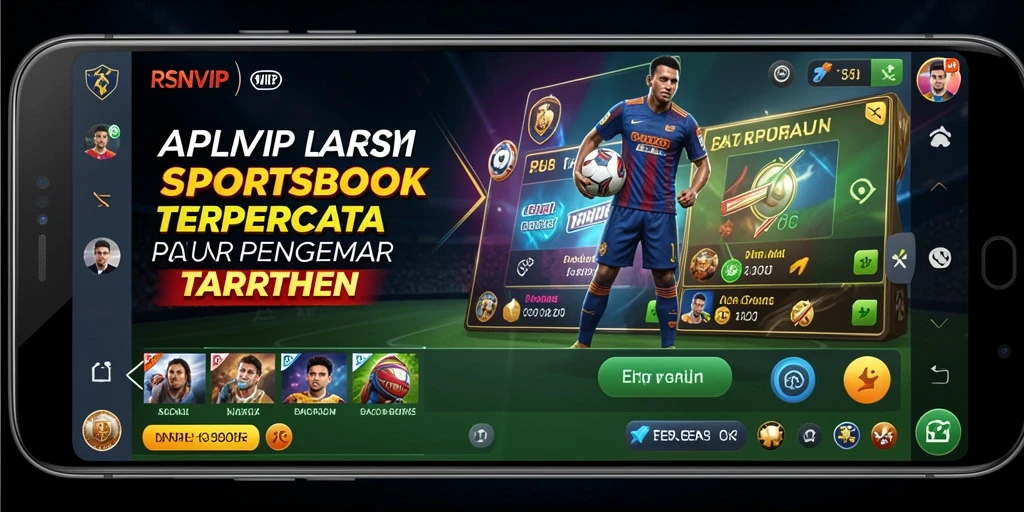 Tampilan utama RSNVIP dengan berbagai pilihan taruhan olahraga.